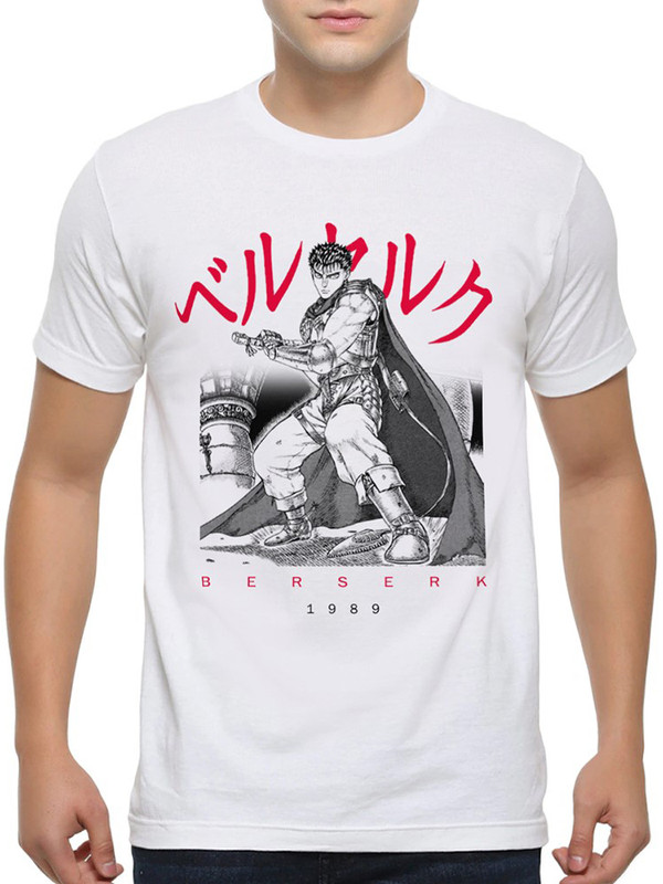 

Футболка мужская DreamShirts Studio Берсерк / Berserk 1989 / Аниме / белая XL, Белый, Берсерк / Berserk 1989 / Аниме /