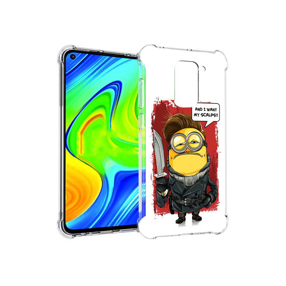 Чехол MyPads Tocco для Xiaomi Redmi Note 9 миньон убийца (PT150805.258.477)