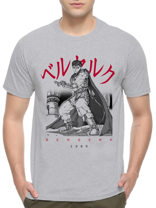 

Футболка мужская DreamShirts Studio Берсерк / Berserk 1989 / Аниме / серая S, Серый, Берсерк / Berserk 1989 / Аниме /