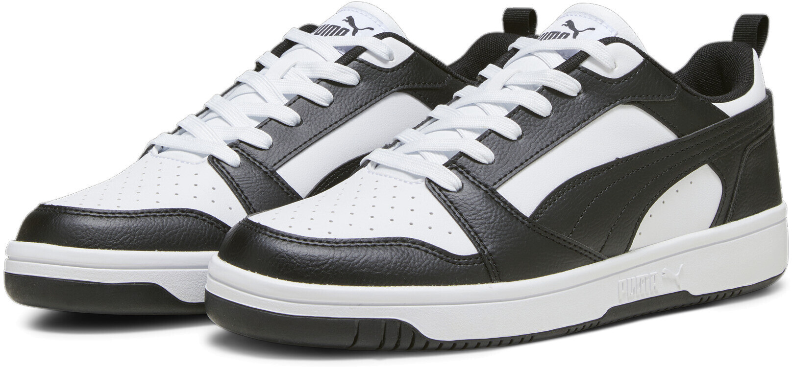 

Кеды унисекс PUMA Rebound v6 Low черные 8.5 UK, Черный, Rebound v6 Low