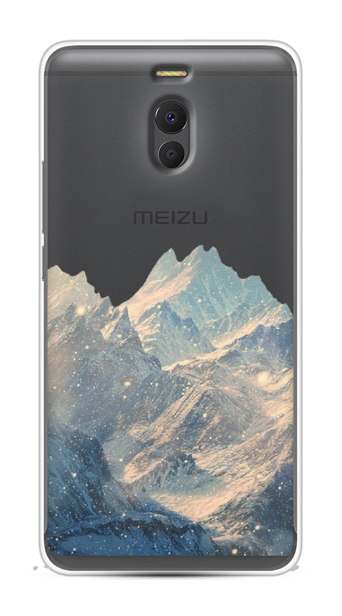 

Чехол Awog на Meizu M6 Note "Горы арт 2", Серый, 72150-10