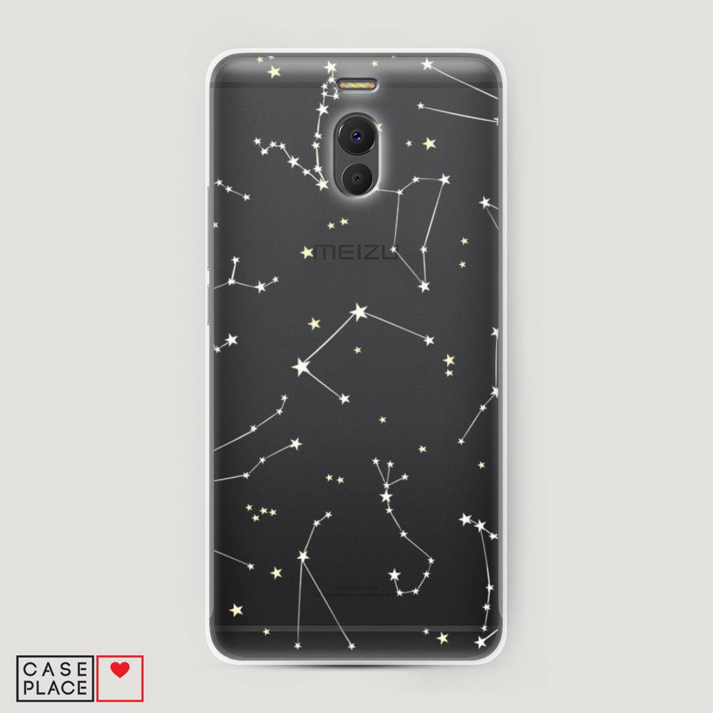 

Чехол Awog "Созвездия" для Meizu M6 Note, Прозрачный;серый;бежевый, 72150-7