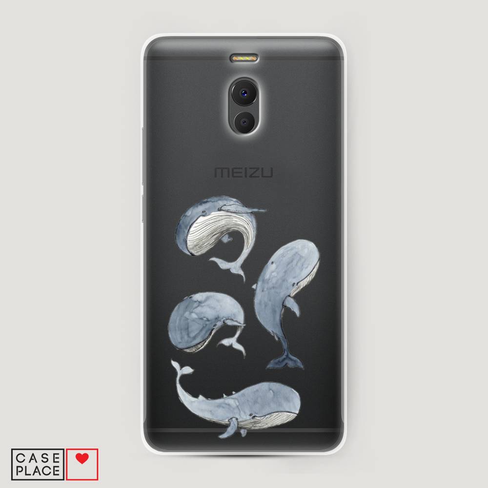

Чехол Awog на Meizu M6 Note "Киты", Белый;прозрачный;голубой, 72150-1