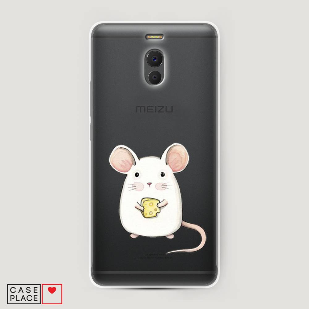 

Чехол Awog на Meizu M6 Note "Мышка", Белый;розовый;прозрачный, 72150-1