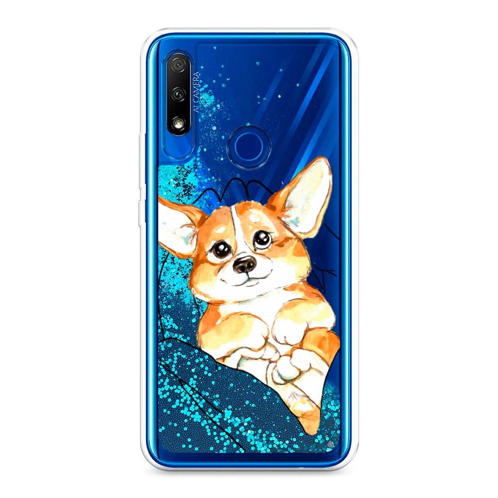 

Чехол Awog на Honor 9X "Корги в ладошках", Разноцветный, 69993-1