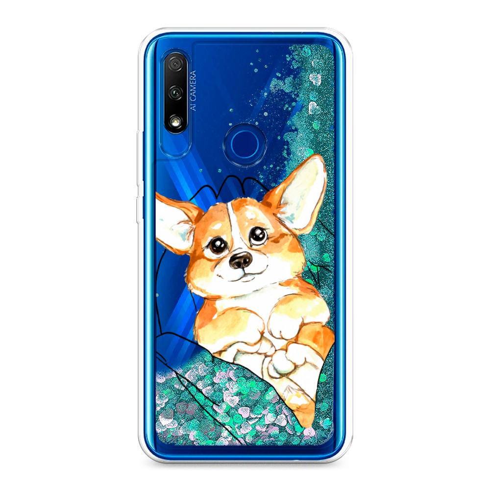 

Чехол Awog "Корги в ладошках" на Honor 9X, 69995-1
