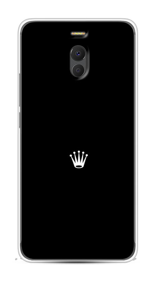 

Чехол Awog на Meizu M6 Note "Белая корона на черном фоне", Черный, 72150-7