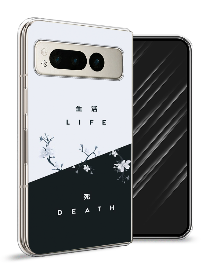 

Чехол Awog на Google Pixel Fold "Life and death", Черный;серый, 271850-1