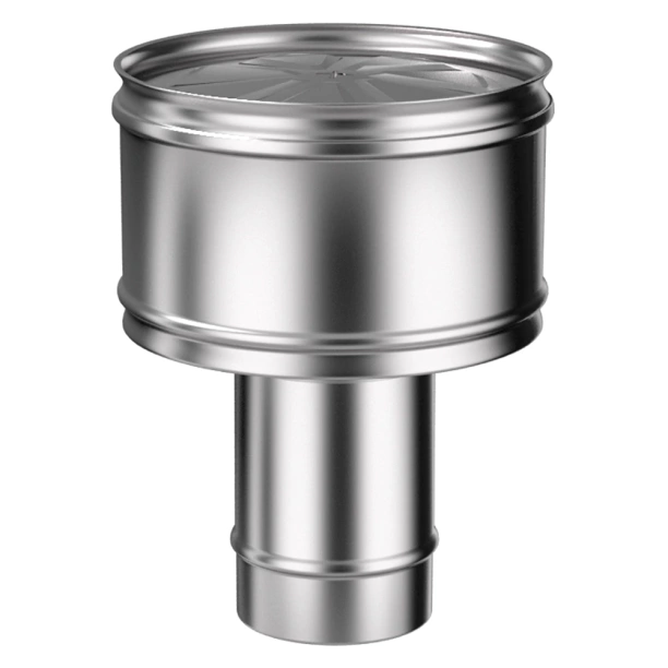 

Дефлектор на дымоход Flue Line d150 мм 0,5 мм, Серебристый