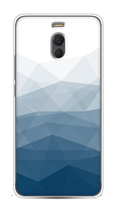 

Чехол Awog на Meizu M6 Note "Абстракция небо", Синий;голубой;белый, 72150-3