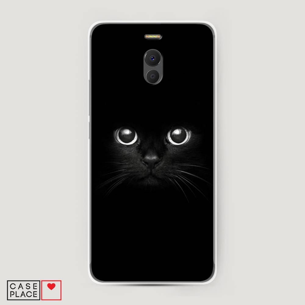 

Чехол Awog на Meizu M6 Note "Взгляд черной кошки", Черный, 72150-1