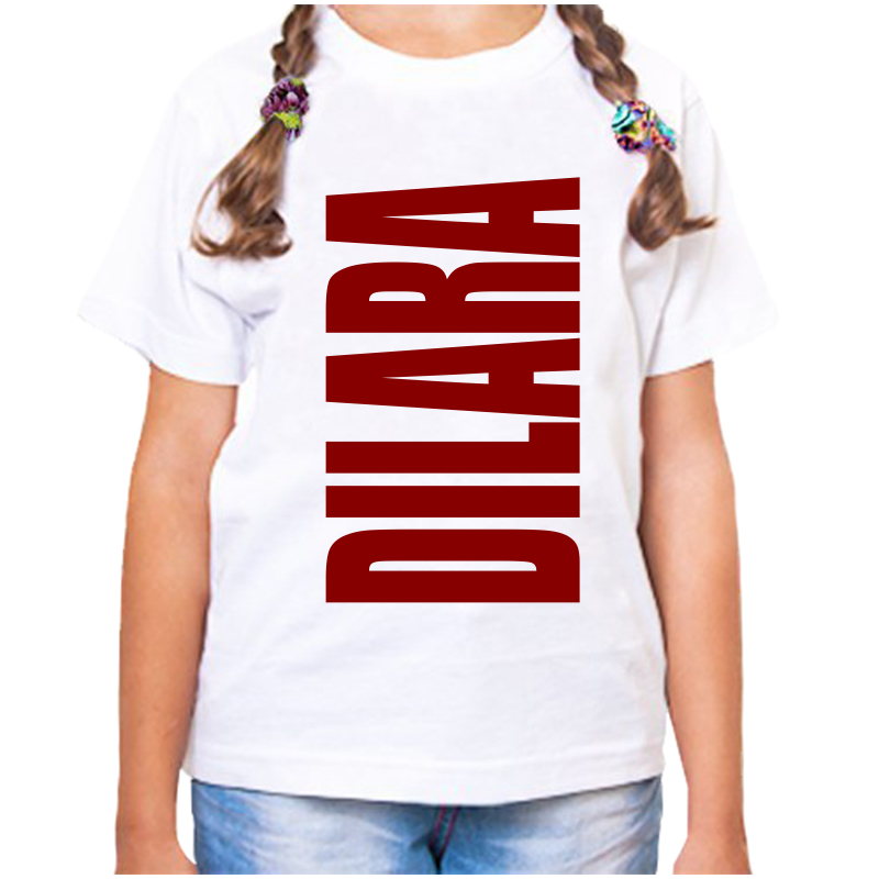 

Футболка девочке белая 26 р-р дилара, Белый, fdd_dilara