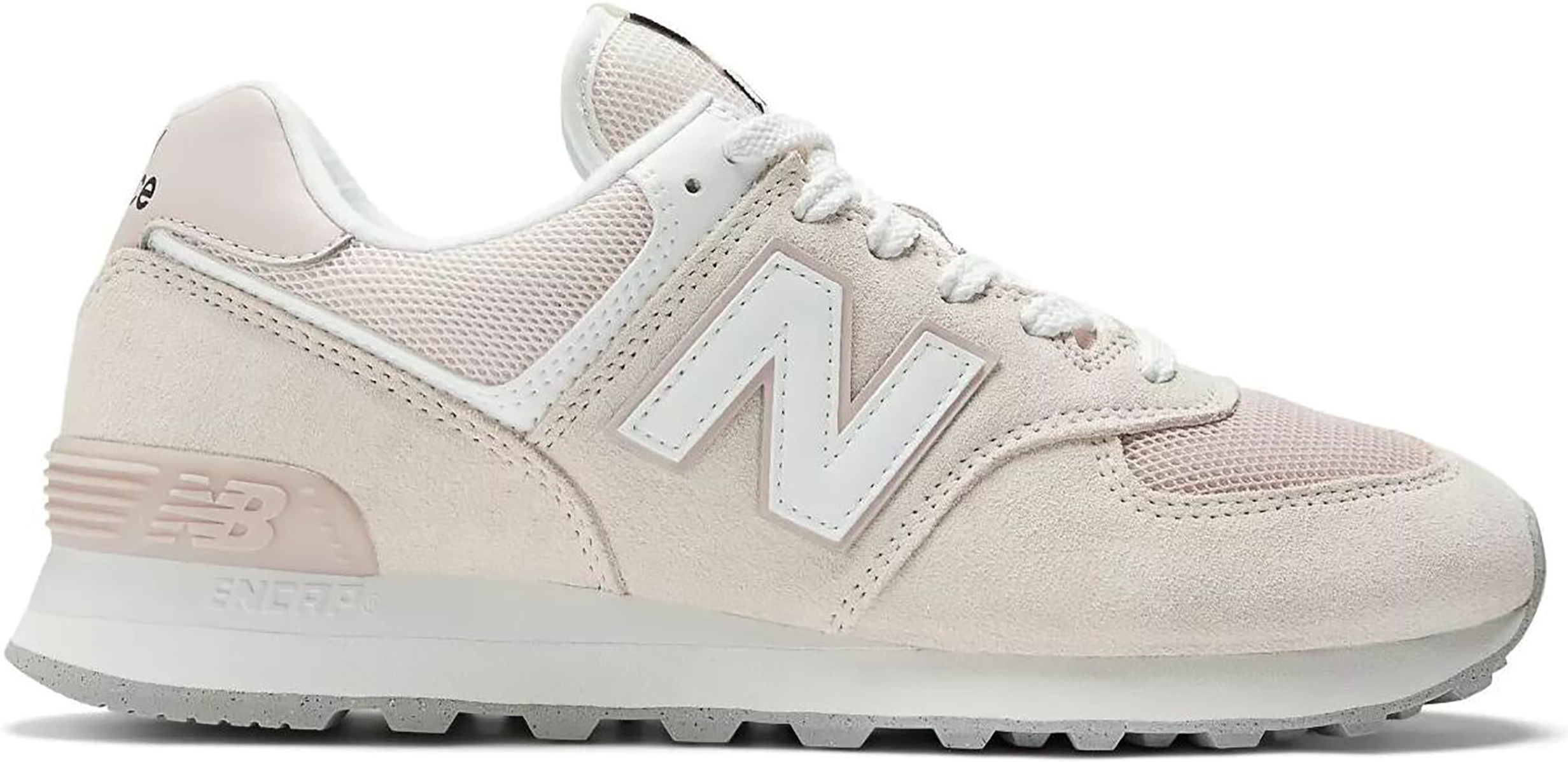 

Кроссовки унисекс New Balance 574 белые 8 US, Белый, 574