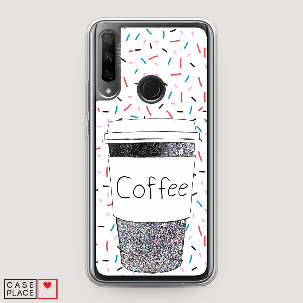 

Чехол Awog на Huawei P Smart Z/Y9 Prime 2019/Honor 9X "Coffee прозрачный стакан", Разноцветный, 610691-1