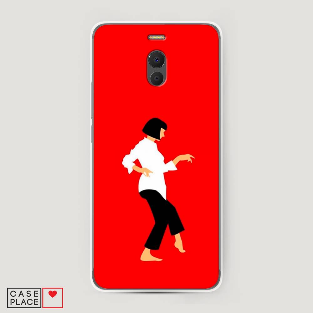 

Чехол Awog на Meizu M6 Note "Криминальное чтиво 1", Красный;белый;черный, 72150-7