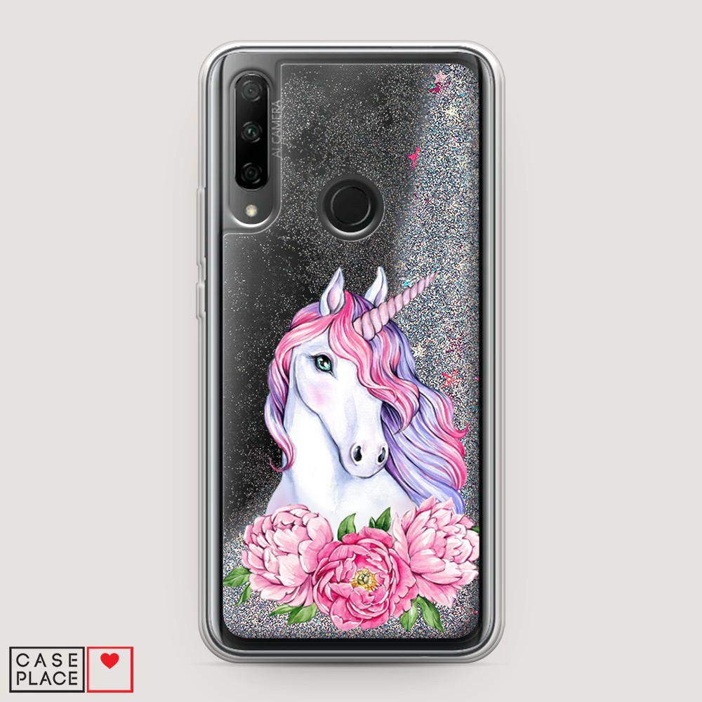 

Чехол Awog на Huawei P Smart Z/Y9 Prime 2019/Honor 9X/9X Premium "Единорог с пионами", Разноцветный, 610691-1