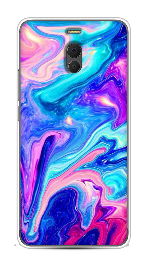 

Чехол Awog на Meizu M6 Note "Потеки краски", Розовый, 72150-10
