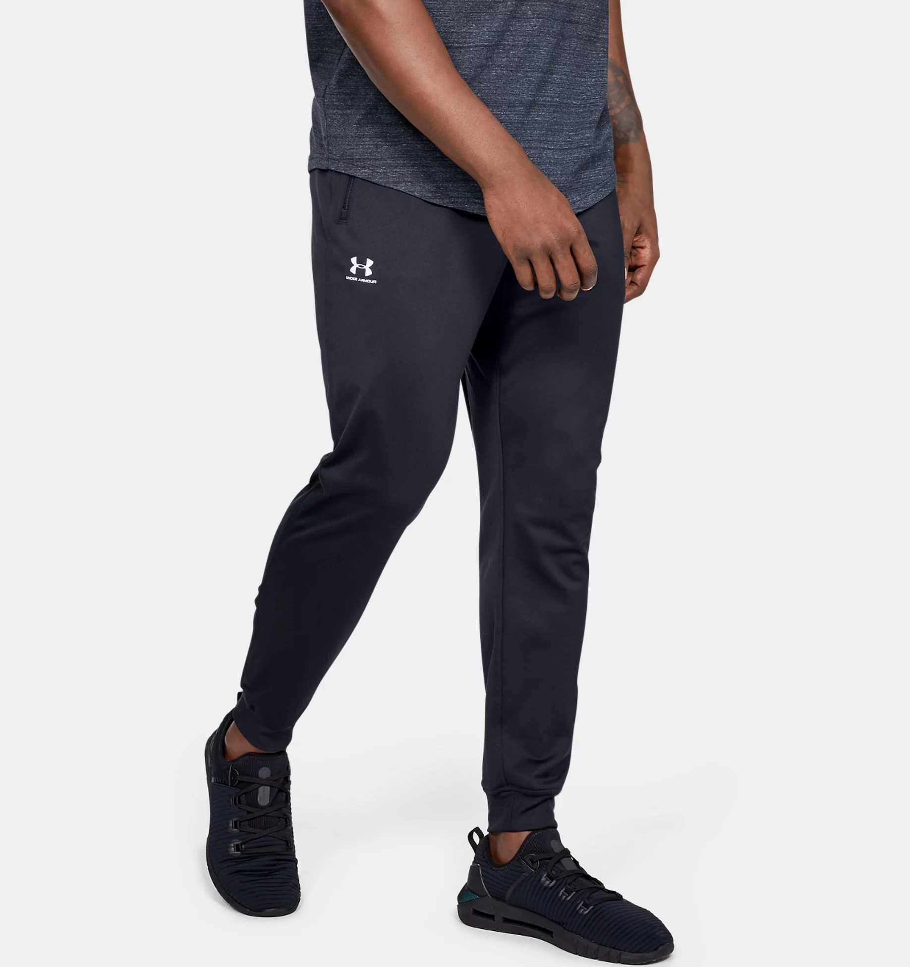 Спортивные брюки мужские Under Armour Sportstyle Tricot Jogger 1290261-001 черные XL