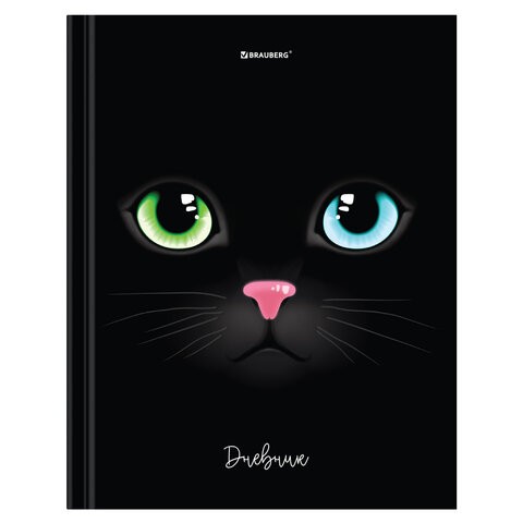

Дневник 5-11 класс Brauberg "Cute Cat", 106411 48 листов твердый, с подсказом