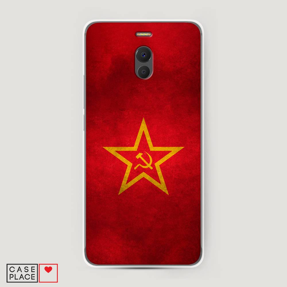 фото Чехол awog "красное знамя" для meizu m6 note