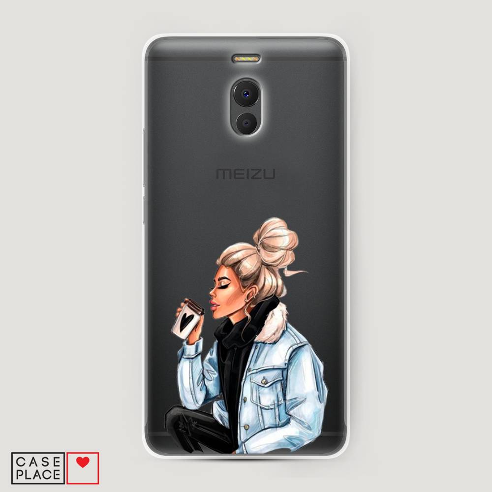 

Чехол Awog на Meizu M6 Note "Cute girl", Коричневый;бежевый, 72150-7