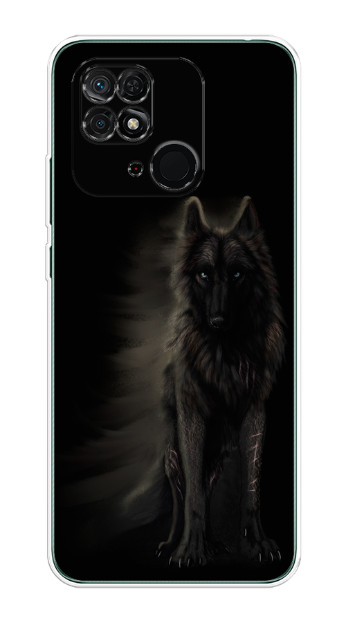 

Чехол Homey на Xiaomi Redmi 10C "Туманный волк", Черный, 313450-1