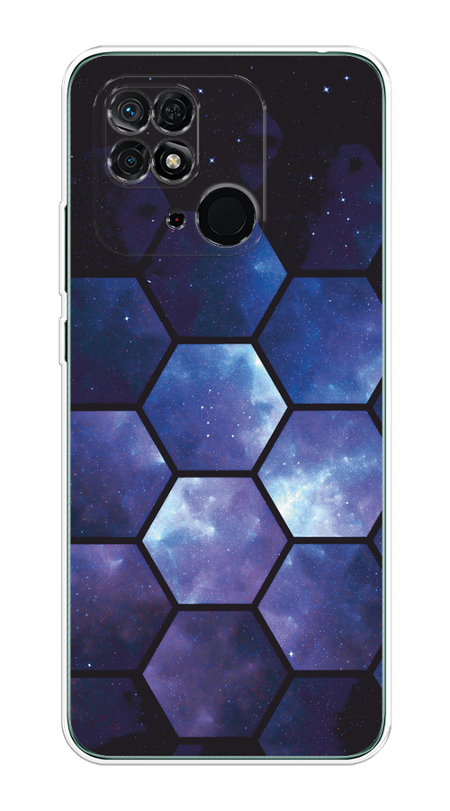 

Чехол Homey на Xiaomi Redmi 10C "Соты космос", Черный;фиолетовый, 313450-1