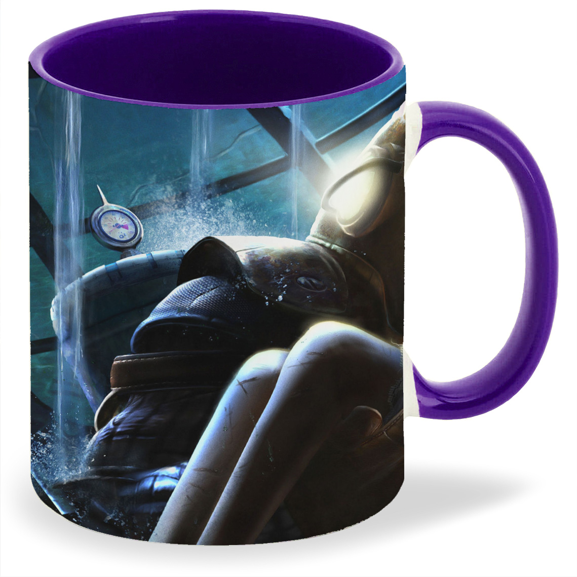 

Кружка CoolPodarok bioshock Девочка на руках, bioshock Девочка на руках