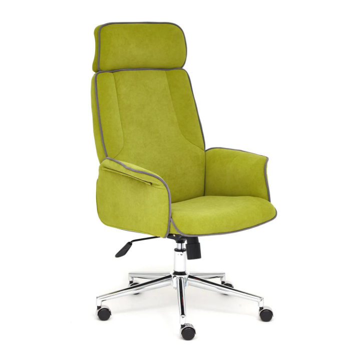 фото Кресло charm, флок, олива tetchair