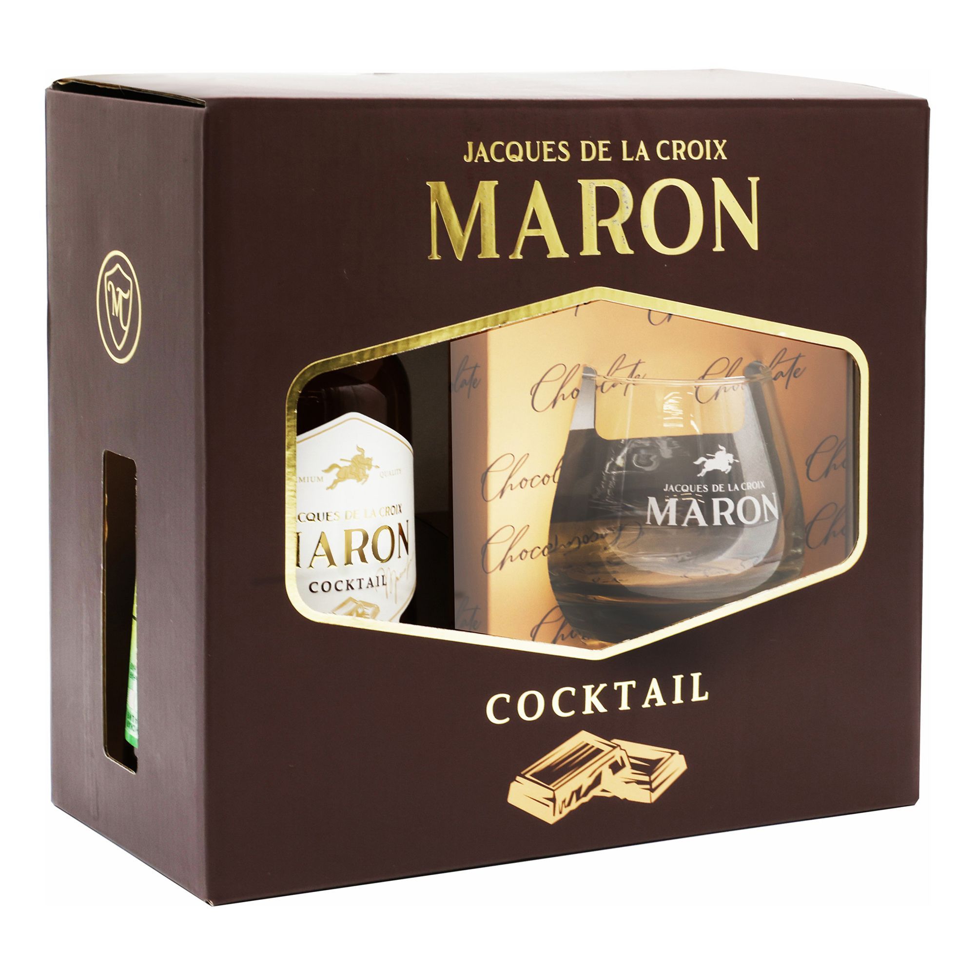 

Коктейль Jacques de la Croix Maron Chocolate 500 мл + Бокал