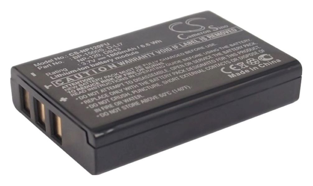 

Аккумулятор универсальный Cameron Sino CS-NP120FU 1800 мА/ч, CS-NP120FU