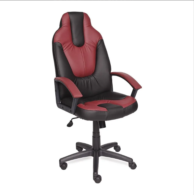 фото Кресло компьютерное neo 2, черный+бордовый tetchair