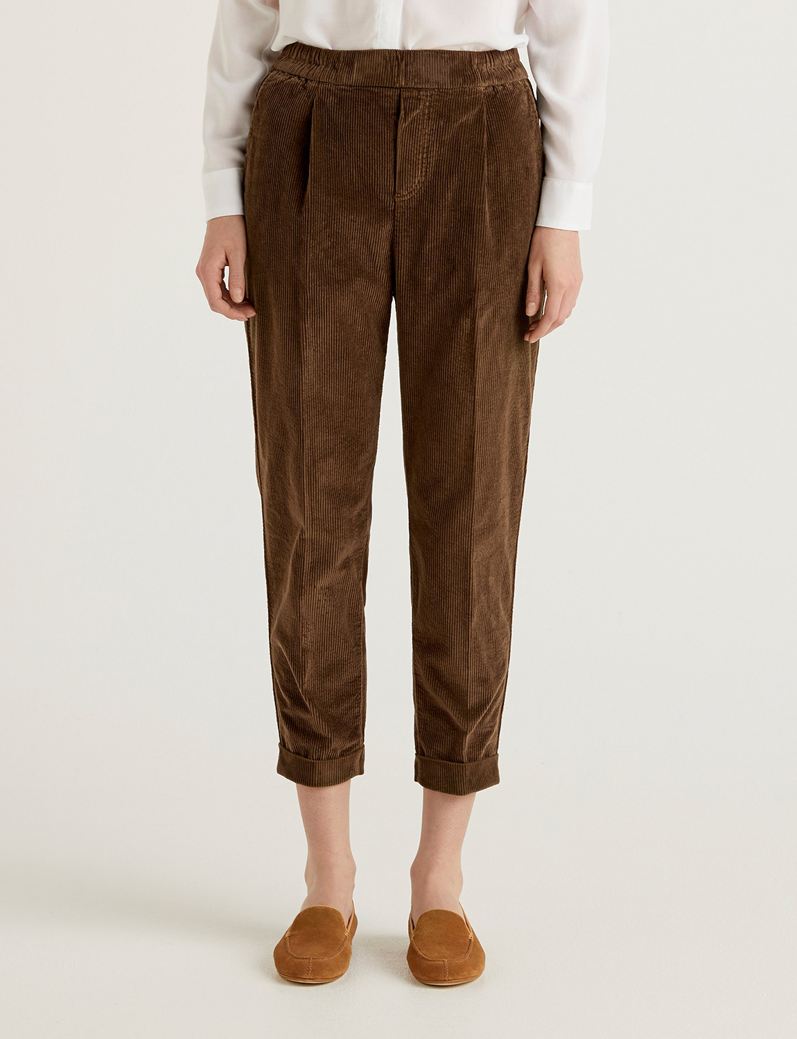 

Брюки женские United Colors of Benetton 21A_4HA2556K4 коричневые L