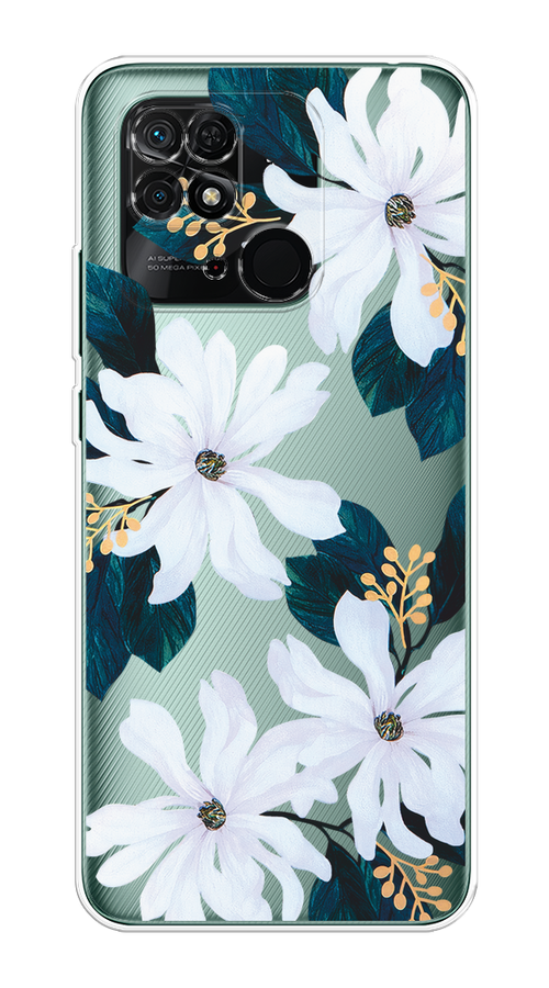 

Чехол Homey на Xiaomi Redmi 10C "Delilah Flower", Зеленый;белый, 313450-1