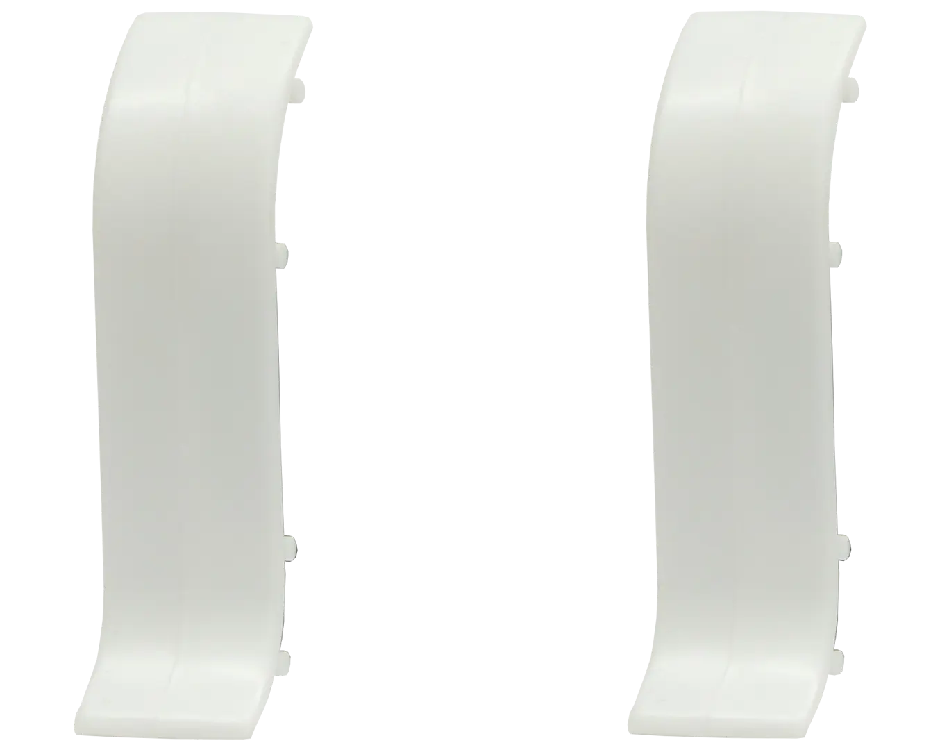 Соединитель Artens белый 55 мм 2 шт. соединитель для плинтуса белый 80 мм 2 шт