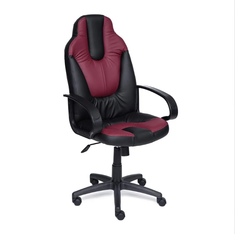 фото Кресло neo 1, черный / бордо tetchair