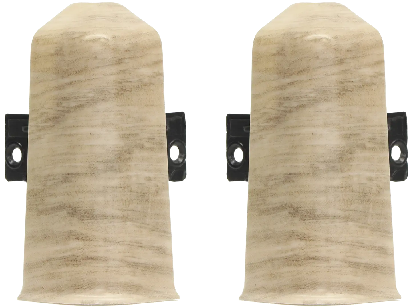 Угол для плинтуса наружный Дуб Рафаэлло 80 мм 2 шт. левый наружный угол для плинтуса grace