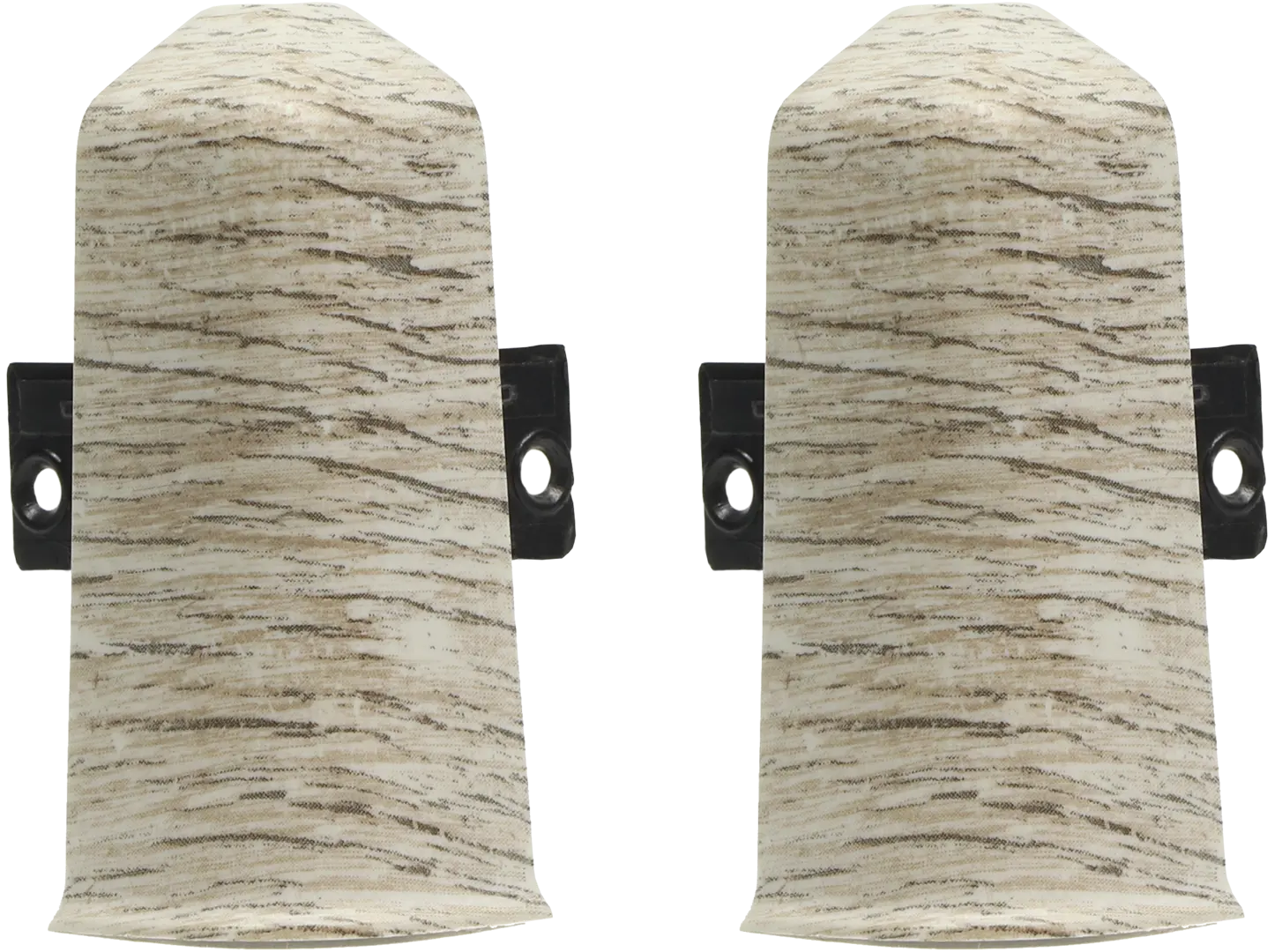 Угол для плинтуса наружный Дуб Суматра 80 мм 2 шт. левый наружный угол для плинтуса grace