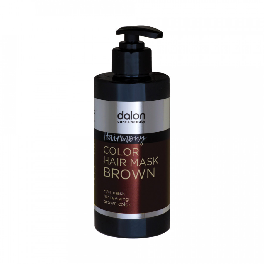 Маска для волос Dalon Hairmony Color Hair Mask Brown усиливающая цвет 300 мл