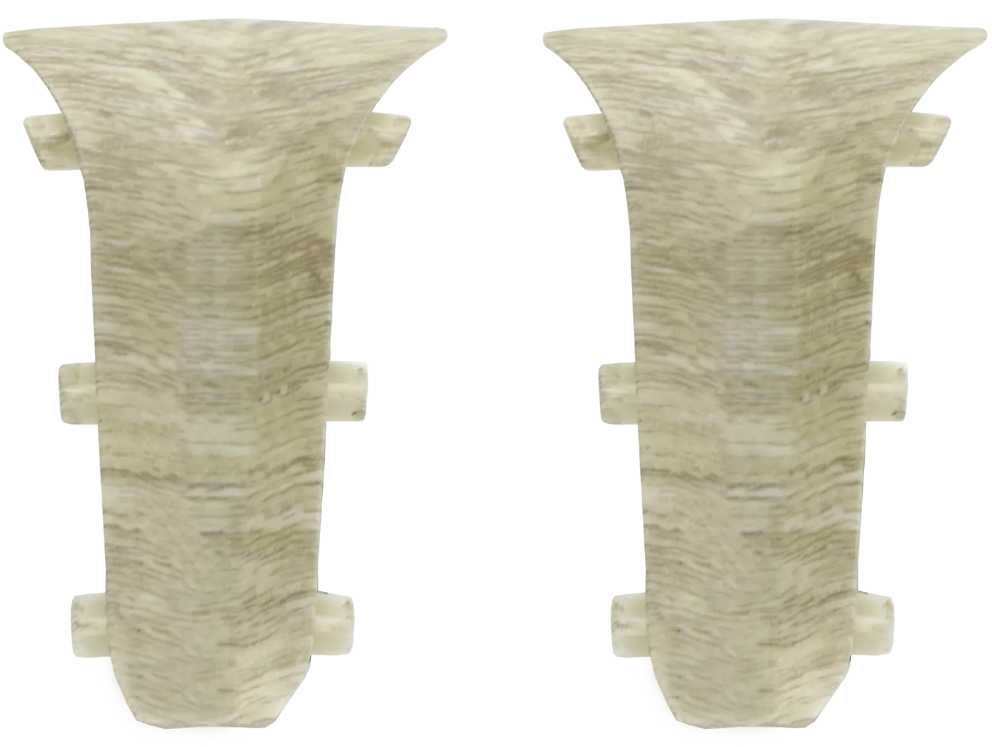 Угол для плинтуса внутренний Artens Дуб Монгольский 70 мм 2 шт.
