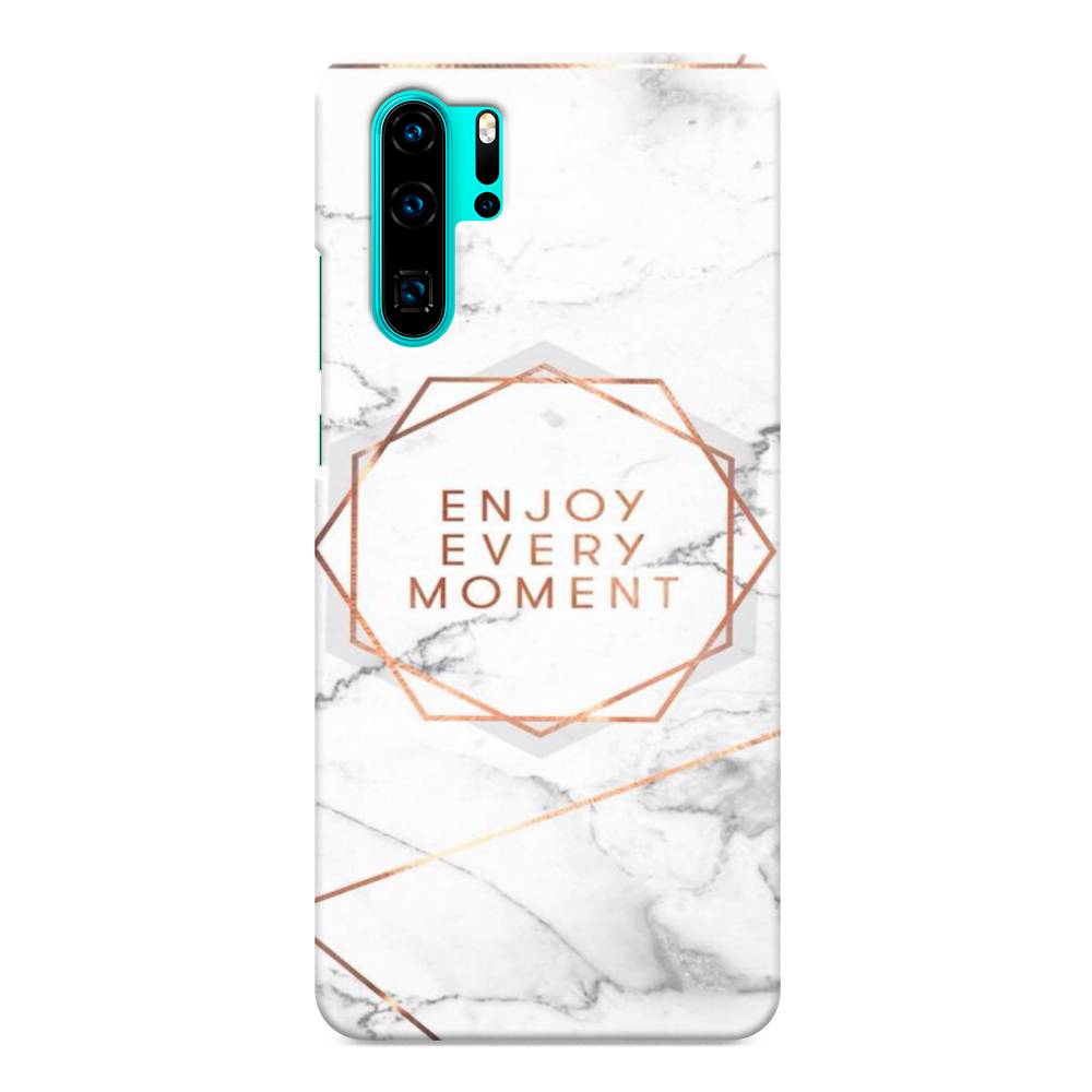 

Чехол Awog "Enjoy every moment мрамор" для Huawei P30 Pro, 67620-5