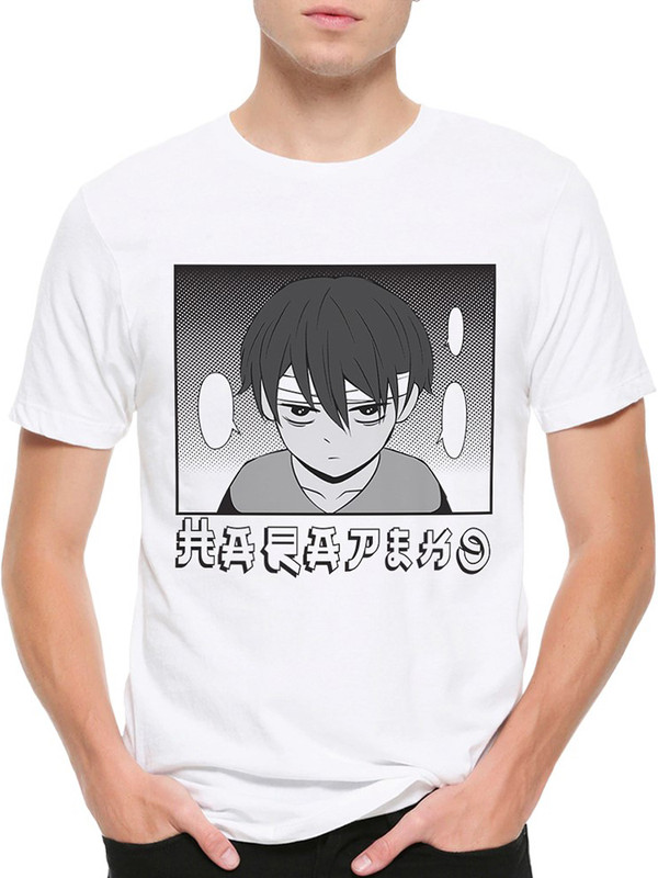 Футболка мужская DreamShirts Studio Я голодная / Аниме / белая 2XL