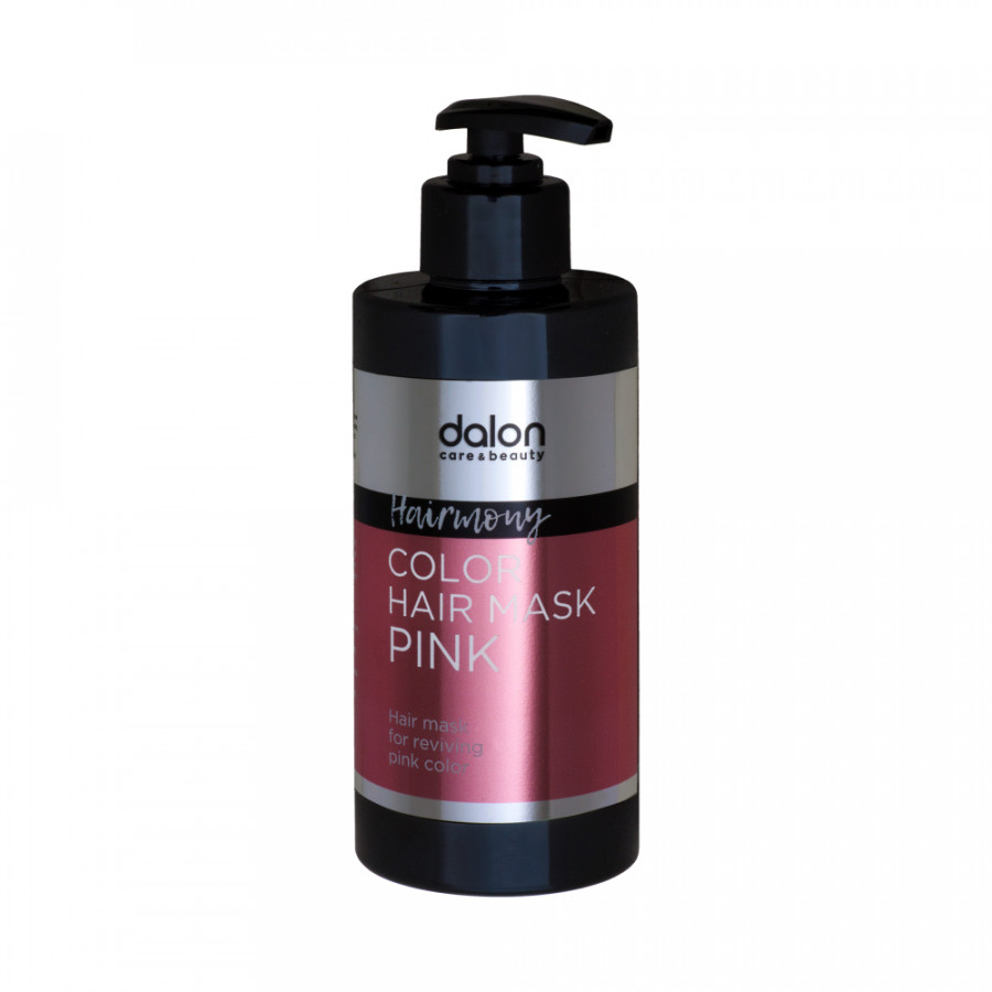 Маска для волос Dalon Hairmony Color Hair Mask Pink усиливающая цвет 300 мл 460₽