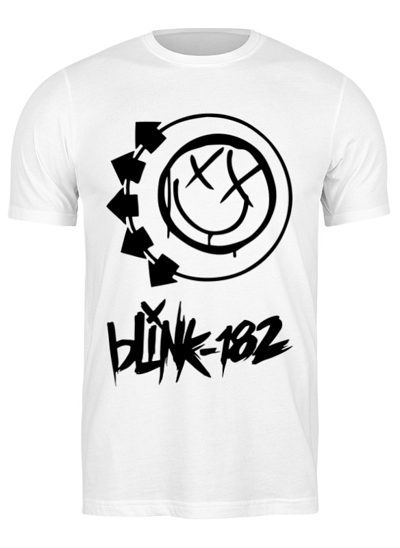

Футболка женская Printio Blink-182 белая XL, Белый, Blink-182