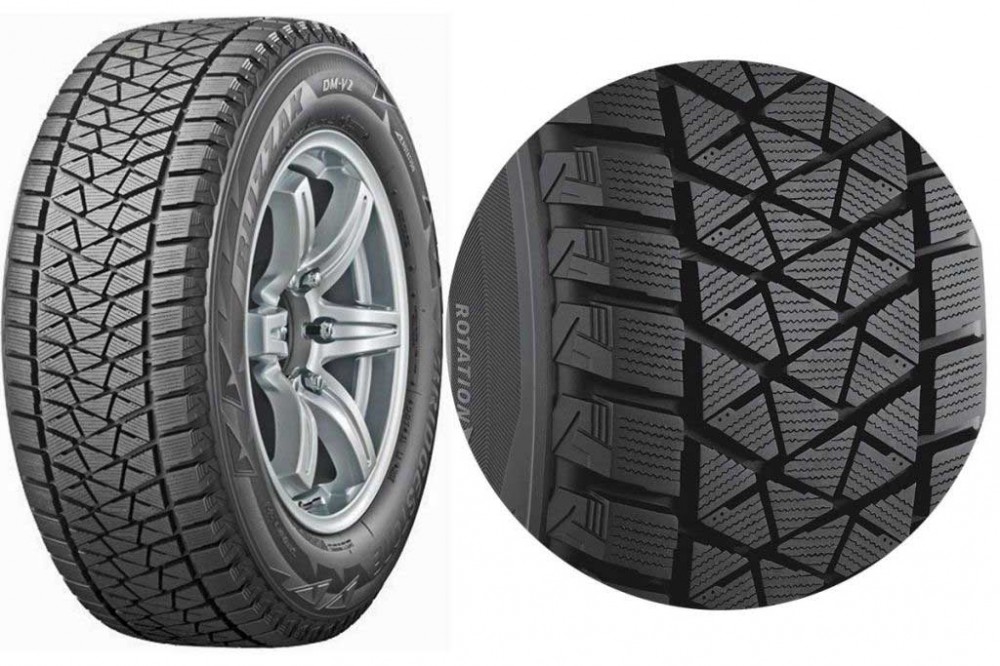 

Автошина Bridgestone Blizzak DM-V2 215/60 R17 96S, Blizzak DM-V2