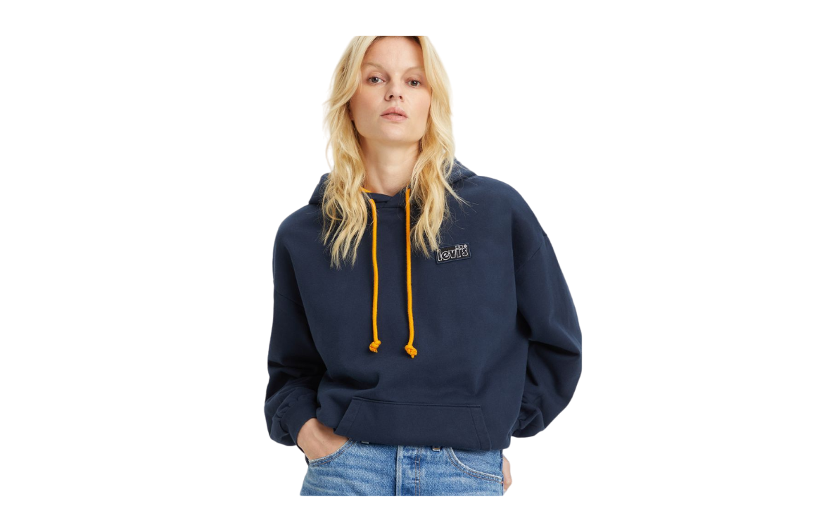 

Худи женское Levi's A0801-0040 синий M, A0801-004
