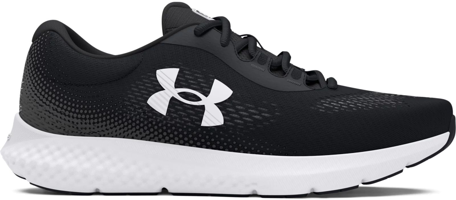 

Кроссовки мужские Under Armour Charged Rogue 4 черные 9.5 US, Черный, Charged Rogue 4