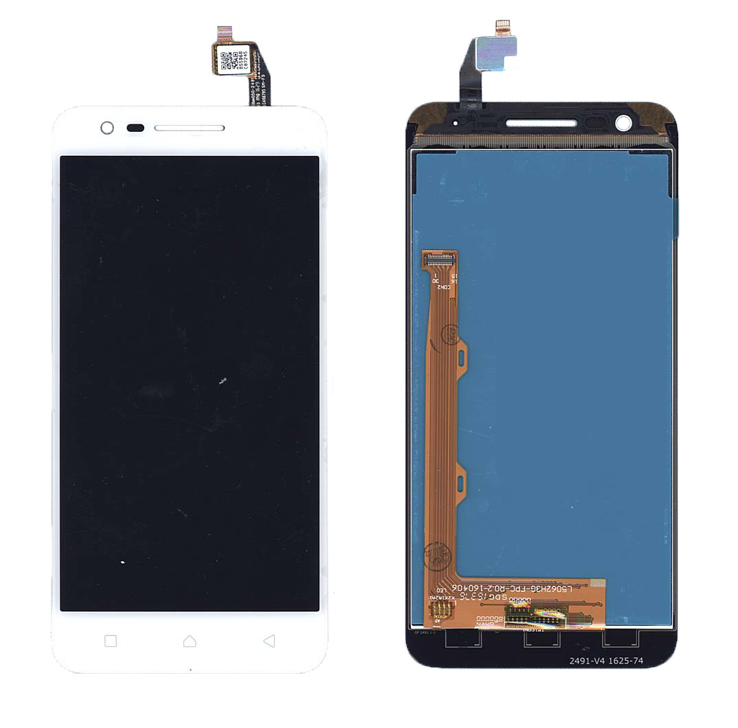 

Модуль (матрица + тачскрин) для Lenovo Vibe C2 / Vibe C2 Power (K10A40) белый
