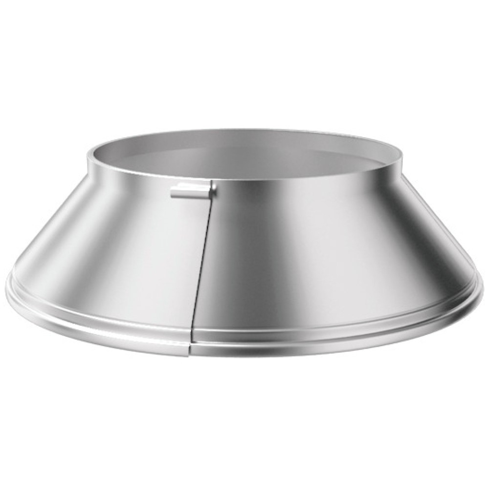 

Юбка для дымохода Flue Line d330х210х70 мм оцинкованная сталь 0,5 мм, Серый