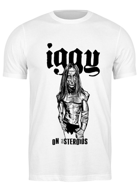 

Футболка женская Printio Iggy on asteroids белая XL, Белый, Iggy on asteroids